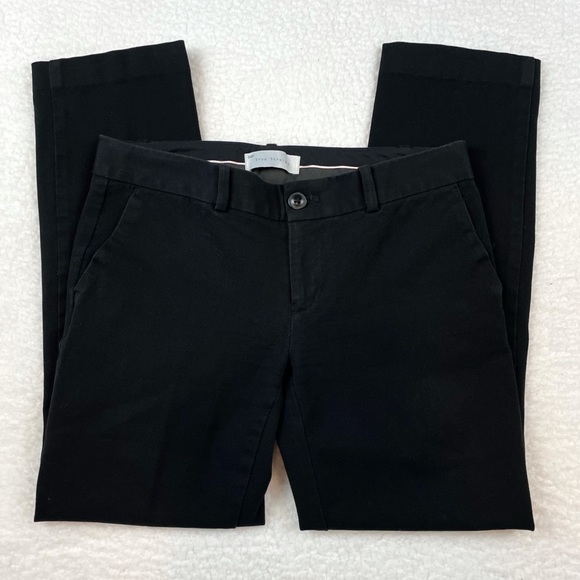 GAP • Black True Straight Two-Way Stretch Ankle Trouser Pants, 0P - Picture 2 of 9